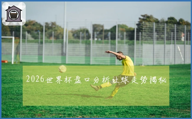 2026世界杯盘口分析让球走势揭秘
